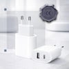 Simex OneCore SPS-16 20Watt  PD3.2 Lisanslı Type-C+ USB-A Çıkışlı Şarj Cihazı