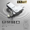 SİMEX QUANTRO 3IN1 USB-TYPE-C-LIGHTNING 128GB  FLASH BELLEK