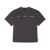 Skinarma Cypher Kısa Kollu Oversize Unisex Bisiklet Yaka Mor Tişört