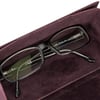 Smart Glass Deri Gözlük Kılıfı TN6 Mor