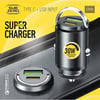 Subzero CR98 Type-C Ve USB Grişli 30W Araç İçi Çakmaklık