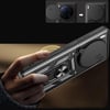 Tecno Camon 40 Premier 5G Kılıf Magnetik Standlı Kamera Korumalı Zore Sürgülü Vega Kapak