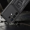 Tecno Camon 50 Pro Kılıf Magnetik Standlı Kamera Korumalı Zore Sürgülü Vega Kapak