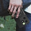 Tecno Spark Go 2024 Kılıf Magnetik Standlı Kamera Korumalı Zore Sürgülü Vega Kapak