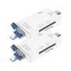 Torima YD-40 Usb Otg Hub Type-C Micro 6IN1 Kart Okuyucu Adaptör