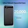 Powerbank  / Taşınabilir Şarj Cihazları Ttec 2BB184S 20000 Mah 2.1A Fast Sarj Powerslim Powerbank