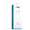 Ttec 2dk12B Type-C to USB-A Şarj Kablosu Beyaz