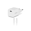 Ttec 2SCG20LB SmartCharger GAN 20W PD Hızlı Şarj Aleti + USB-C - Lightning 150cm Kablo