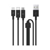 Ttec Trio 2DK7521 Şarj Kablosu Type-C-Lightning-Micro USB 1.2mt.
