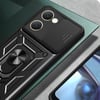 Vivo Y18 Kılıf Magnetik Standlı Kamera Korumalı Zore Sürgülü Vega Kapak