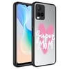 Vivo Y33S Kılıf Aynalı Desenli Kamera Korumalı Parlak Zore Mirror Kapak