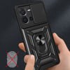 Vivo Y35 Kılıf Magnetik Standlı Kamera Korumalı Zore Sürgülü Vega Kapak