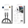 Wiwu Wi-C061 Titanlink Serisi Type-C to Type-C Hızlı Şarj Özellikli PD Data ve Şarj Kablosu 60W 2.5M