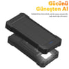 Woyax WY-OL02 10.000mAh Fener Özellikli Güneş Enerjili (Solar) Powerbank