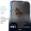 Wrapsol iPhone 16 Pro Max Privacy Corning Glass Hizalama Aparatlı Ekran Koruyucu