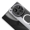 Xiaomi 15 Ultra Kamera Korumalı M-Safe Şarj Özellikli Şeffaf Zore London Sert PC Kapak