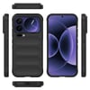 Xiaomi 17 Pro Max Kılıf Esnek TPU Oyuklu Arka Yüzey Tasarımlı Zore Etnik Silikon Kapak