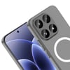 Xiaomi 17T Kamera Korumalı M-Safe Şarj Özellikli Şeffaf Zore London Sert PC Kapak