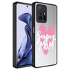 Xiaomi Mi 11T 5G Kılıf Aynalı Desenli Kamera Korumalı Parlak Zore Mirror Kapak