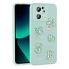 Xiaomi Mi 13T Pro Kılıf Kabartma Figürlü Parlak Zore Toys Silikon Kapak