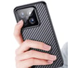 Xiaomi Mi 14 Pro Kılıf Aramid Karbon Fiber M-safe Özellikli Wlons Radison Kapak