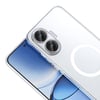Xiaomi Poco F7 Pro Kamera Korumalı M-Safe Şarj Özellikli Şeffaf Zore London Sert PC Kapak