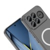 Xiaomi Poco F8 Ultra Kamera Korumalı M-Safe Şarj Özellikli Şeffaf Zore London Sert PC Kapak