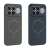 Xiaomi Poco F8 Ultra Kılıf M-Safe Şarj Özellikli Kamera Korumalı Zore Elio Sert PC Kapak