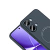 Xiaomi Poco X8 Pro Max Kılıf M-Safe Şarj Özellikli Kamera Korumalı Zore Elio Sert PC Kapak