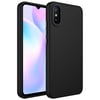 Xiaomi Redmi 9A Kılıf Metal Çerçeve ve Buton Tasarımlı Silikon Zore Luna Kapak