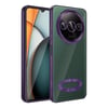 Xiaomi Redmi A3 4G 2024 Kılıf Kamera Korumalı Logo Gösteren Zore Omega Kapak