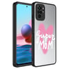 Xiaomi Redmi Note 10 Kılıf Aynalı Desenli Kamera Korumalı Parlak Zore Mirror Kapak