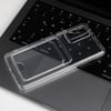 Xiaomi Redmi Note 10 Pro Kılıf Kartlıklı Şeffaf Zore Setra Clear Silikon Kapak