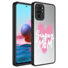 Xiaomi Redmi Note 10S Kılıf Aynalı Desenli Kamera Korumalı Parlak Zore Mirror Kapak