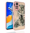 Xiaomi Redmi Note 11 Global Kılıf Desenli Kamera Korumalı Parlak Zore Nora Kapak