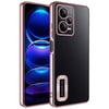 Xiaomi Redmi Note 12 5G Kılıf Kamera Korumalı Logo Gösteren Zore Omega Kapak