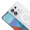 Xiaomi Redmi Note 13 Pro 4G Kamera Korumalı M-Safe Şarj Özellikli Şeffaf Zore London Sert PC Kapak