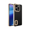 Xiaomi Redmi Note 14 4G Kılıf Kamera Korumalı Logo Gösteren Zore Omega Kapak