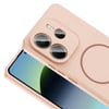 Xiaomi Redmi Note 14 4G Kılıf M-safe Şarj Özellikli Zore Meta Kapak