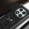 Xiaomi Redmi Note 14 Pro 5G Kılıf Magnetik Standlı Kamera Korumalı Zore Sürgülü Vega Kapak