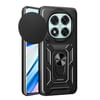 Xiaomi Redmi Note 14 Pro 5G Kılıf Magnetik Standlı Kamera Korumalı Zore Sürgülü Vega Kapak