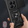 Xiaomi Redmi Note 15 4G Kılıf Magnetik Standlı Kamera Korumalı Zore Sürgülü Vega Kapak