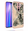 Xiaomi Redmi Note 8 Pro Kılıf Desenli Kamera Korumalı Parlak Zore Nora Kapak