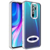 Xiaomi Redmi Note 8 Pro Kılıf Kamera Korumalı Logo Gösteren Zore Omega Kapak