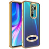 Xiaomi Redmi Note 8 Pro Kılıf Kamera Korumalı Logo Gösteren Zore Omega Kapak