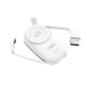 XO XO-PR225 2in1 Apple Watch 1200mAh Kablosuz Şarj ve Kendinden Kablolu Powerbank