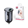 Xo-CC46 18W Çıkışlı Lightning Kablolu Araç Çakmaklık Şarj Aleti