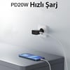 Yesido MC17 Universal  Mini 20W Hızlı Şarj Destekli Çift Çıkışlı Adaptör