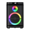 Zore GD-1019 Dijital LED Göstergeli Çift Mikrofonlu RGB TWS 10 inç Stereo Bass Kablosuz Karaoke Hoparlör