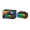 Zore GD-2609 Dijital LED Göstergeli Mikrofonlu RGB TWS Çift 5 inç Stereo Bass Kablosuz Karaoke Hoparlör